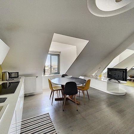 Duplex De Standing En Centre-Ville Avec Parking, Proche Port Et Plage - Fr-1-361-377 Granville Exterior foto