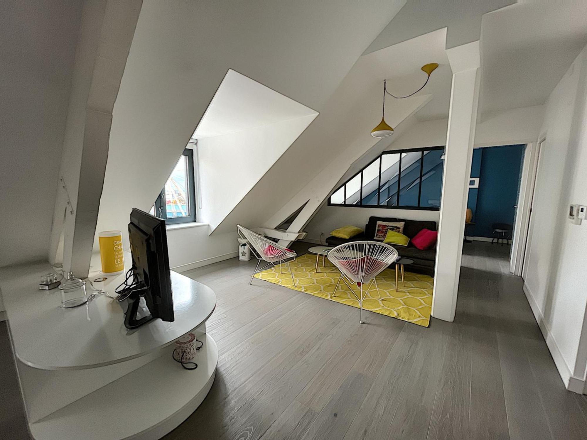 Duplex De Standing En Centre-Ville Avec Parking, Proche Port Et Plage - Fr-1-361-377 Granville Exterior foto